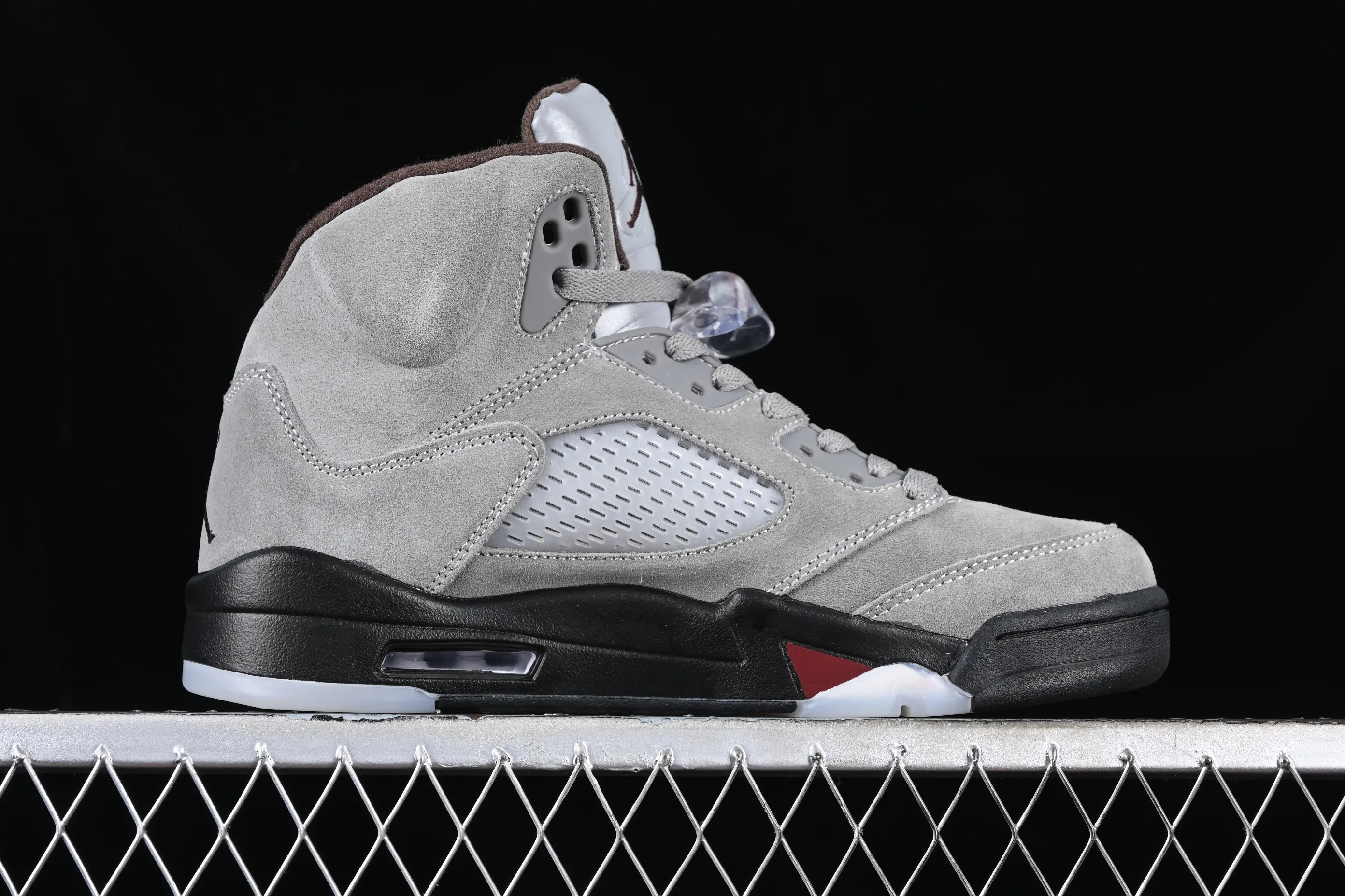 All categories Air Jordan Jordan series basketball shoes Air Jordan 5 A Ma Maniére x Air Jordan 5 "Light Bone" AJ5 Joe 5 white gray FD1330-006